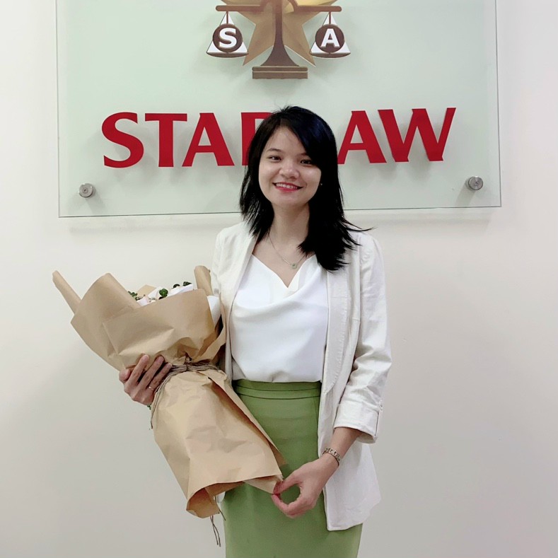 CEO: Nguyễn Thị Sinh công ty TNHH tư vấn đầu tư Starlaw chuyên mảng tư vấn đấu thầu, nhãn hiệu và FDI